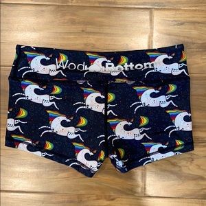 Wodbottom unicorn shorts size small